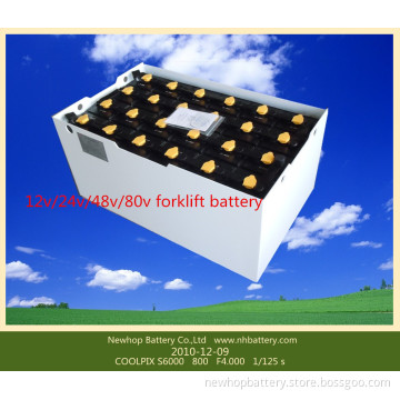 48V Traction Car Battery 400ah for Forklift Truck